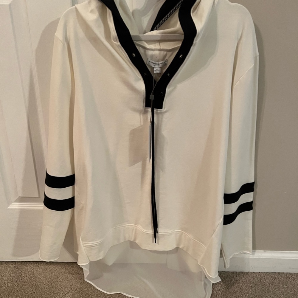NWT Katherine Barclay  hoodie sz Large